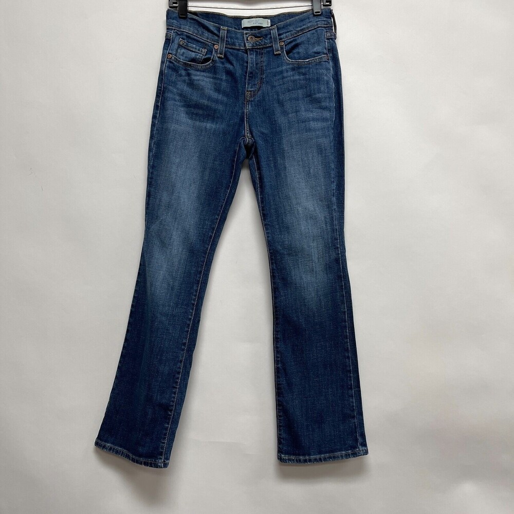 Levi's 515 Women's Jeans Pants 4 Short Blue Boot‎ Cut